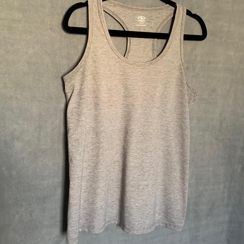Grey Basic Work Out Top